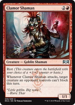 Ravnica Allegiance 096/259 Clamor Shaman