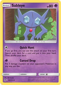 Lost Thunder 096/214 Sableye