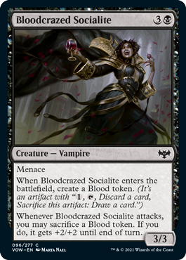 Innistrad: Crimson Vow 096/277 Bloodcrazed Socialite