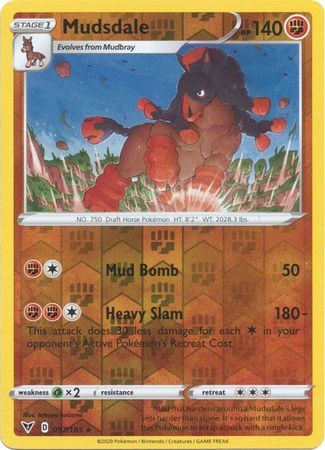 Vivid Voltage 097/185 Mudsdale (Reverse Holo)