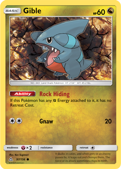 Ultra Prism 097/156 Gible