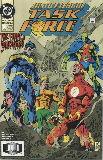 Justice League Task Force #3 DC Comics (1993)