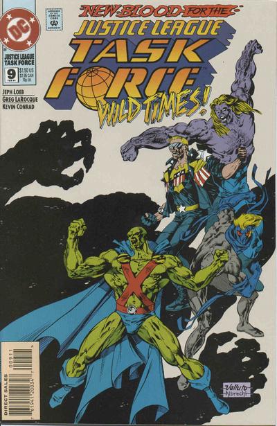 Justice League Task Force #9 DC Comics (1993)