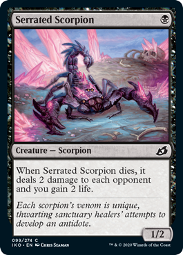 Ikoria: Lair of Behemoths 099/274 Serrated Scorpion