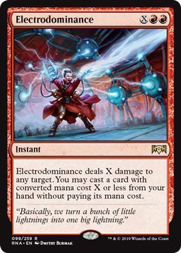 Ravnica Allegiance 099/259 Electrodominance (Foil)