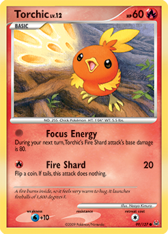 Platinum 099/127 Torchic