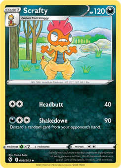 Evolving Skies 099/203 Scrafty