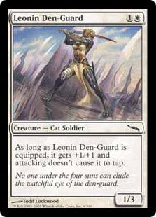 Mirrodin 009/306 Leonin Den-Guard