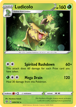 Rebel Clash 009/192 Ludicolo