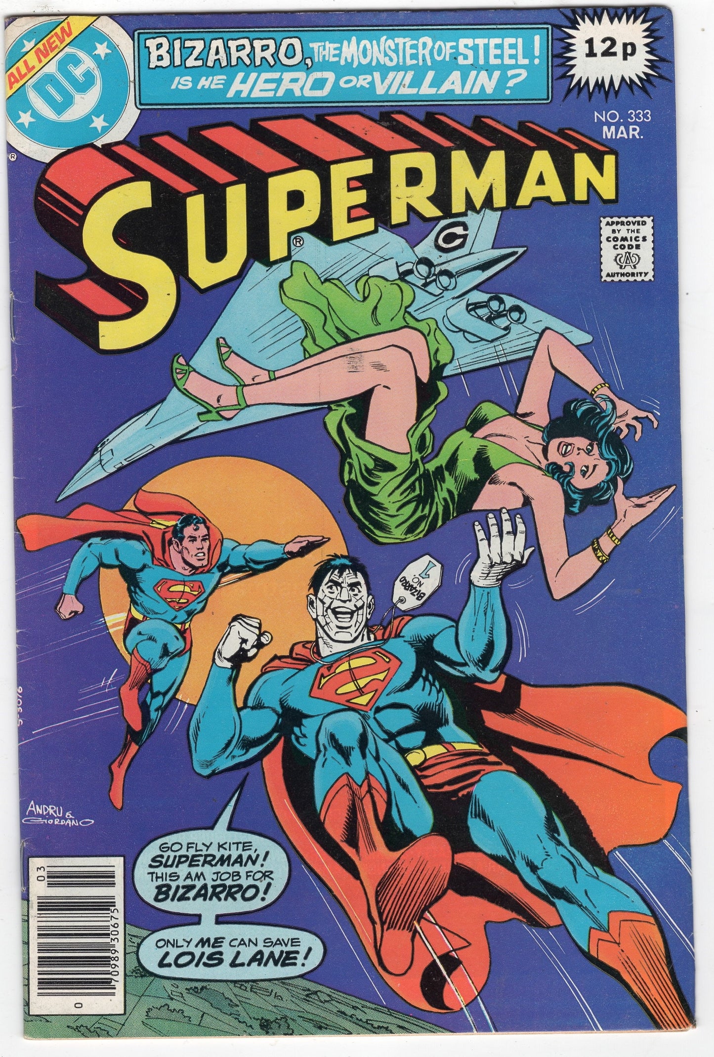 Superman #333 DC Comics (1939)