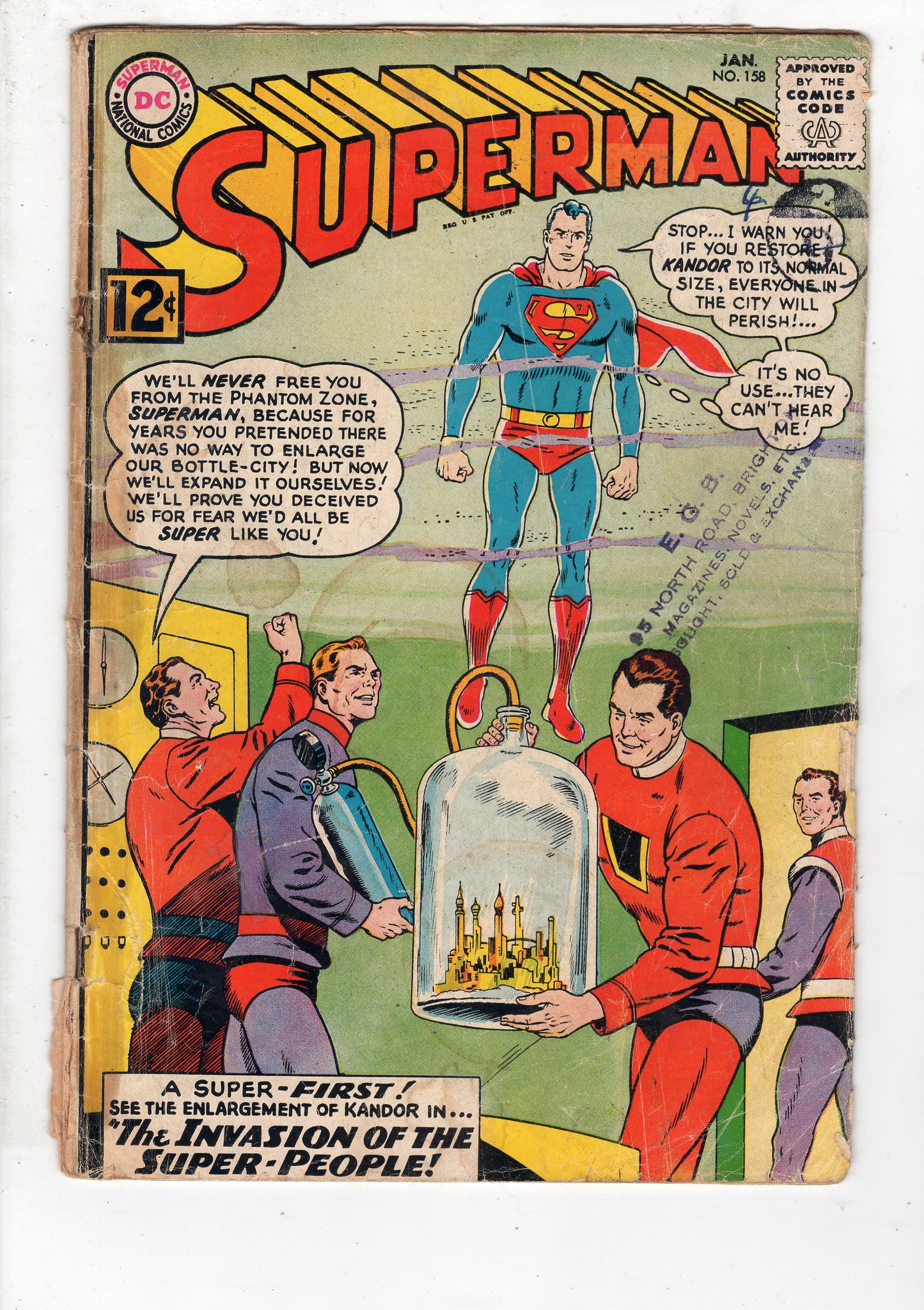 Superman #158 DC Comics (1939)