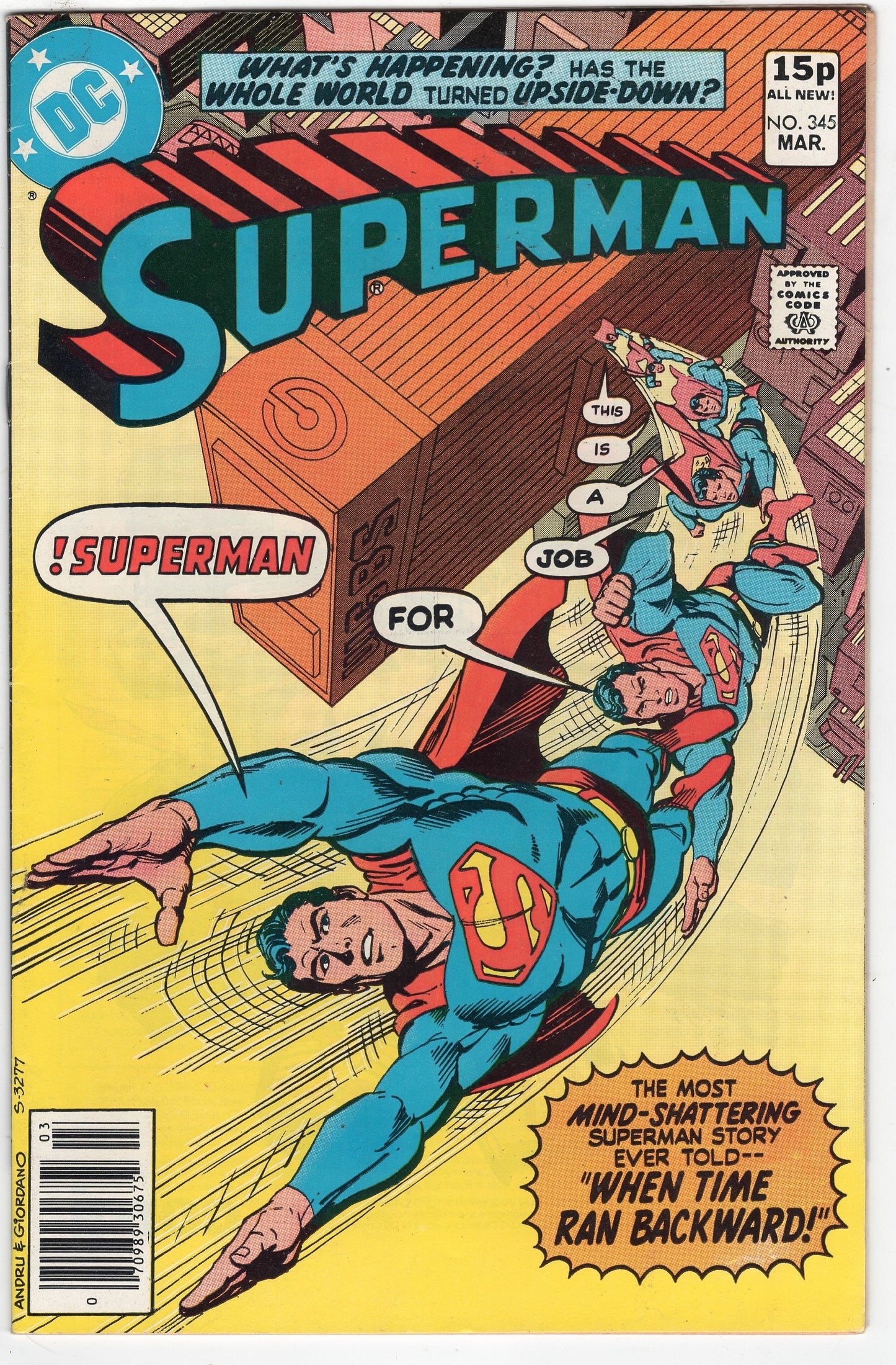 Superman #345 DC Comics (1939)