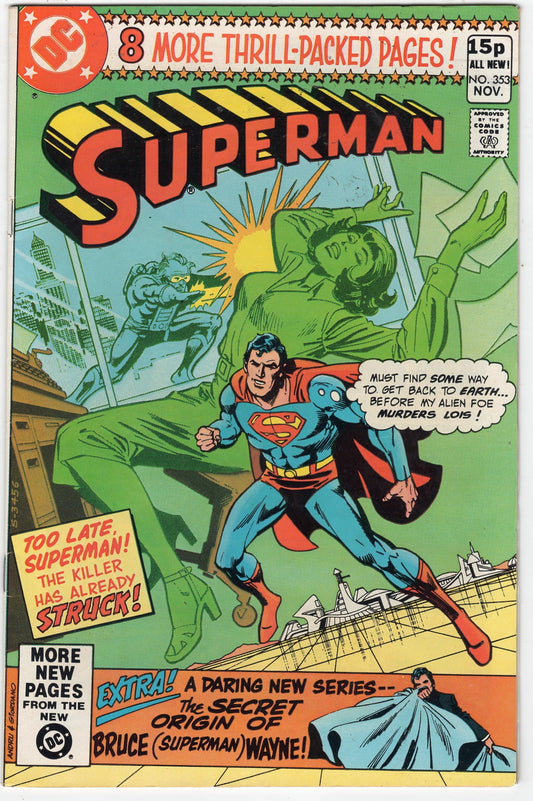 Superman #353 DC Comics (1939)