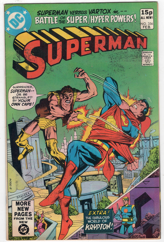 Superman #356 DC Comics (1939)