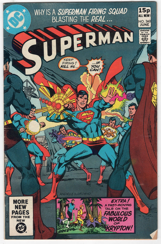 Superman #360 DC Comics (1939)