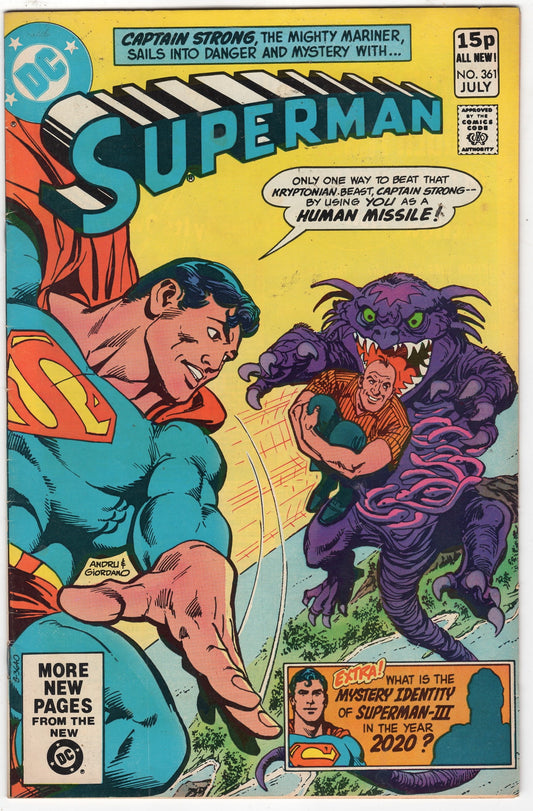 Superman #361 DC Comics (1939)