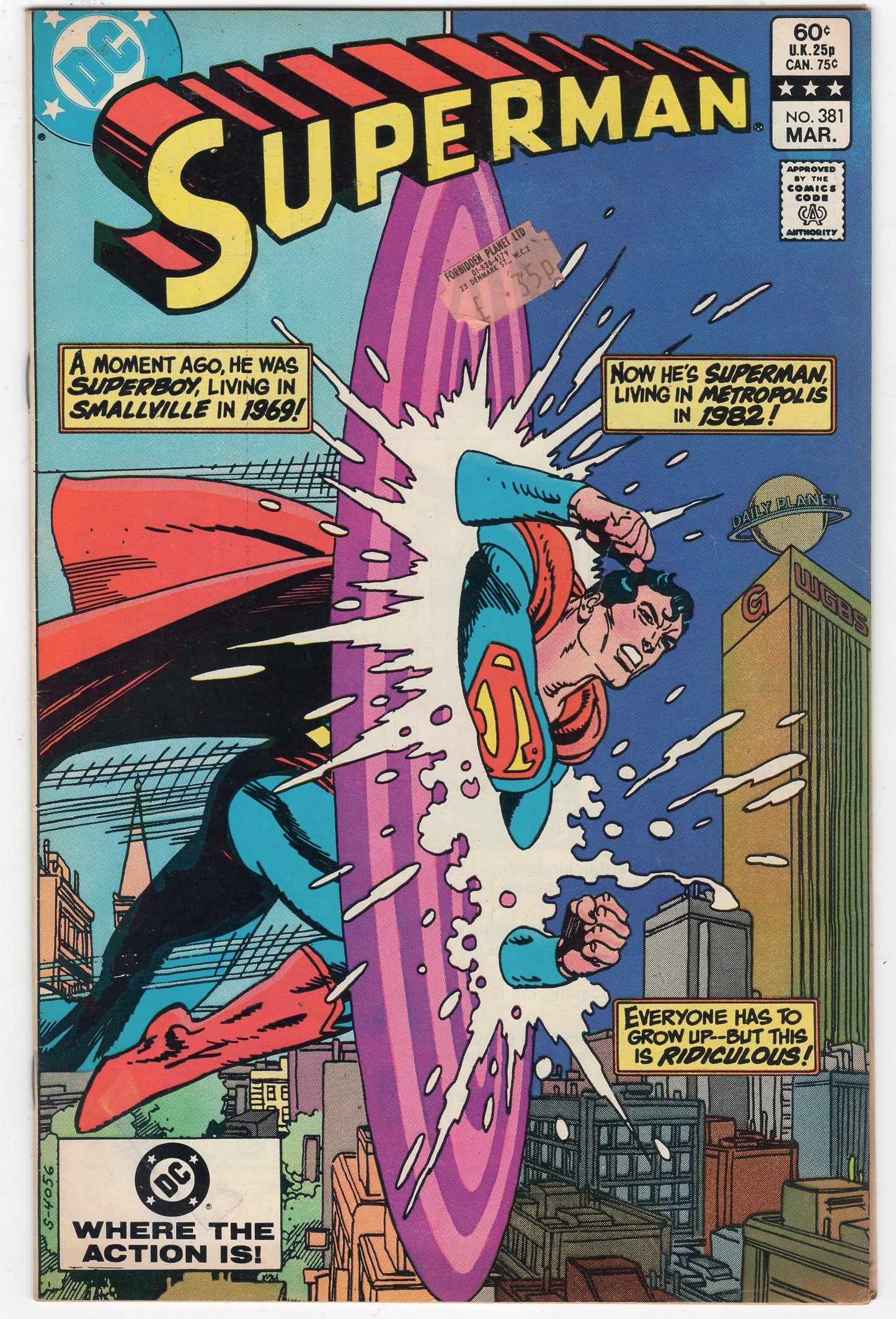 Superman #381 DC Comics (1939)