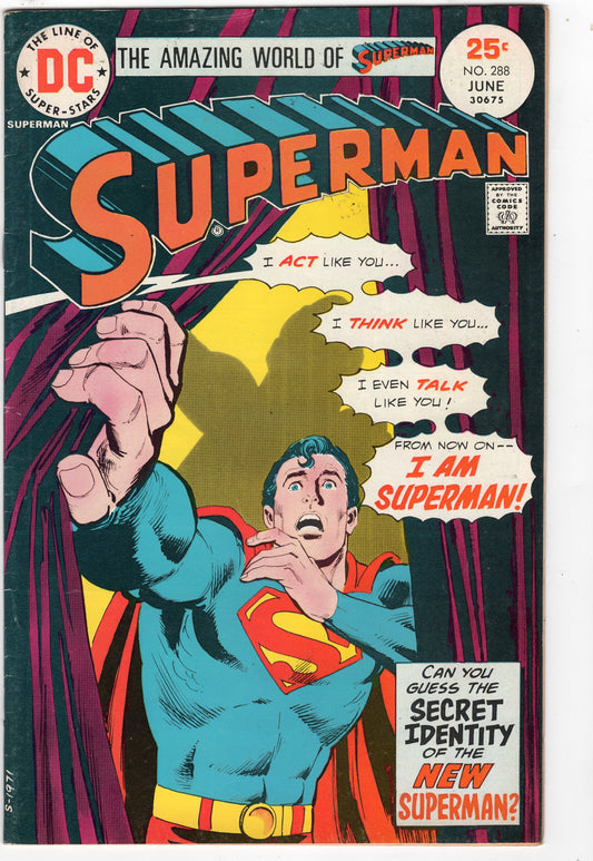 Superman #288 DC Comics (1939)