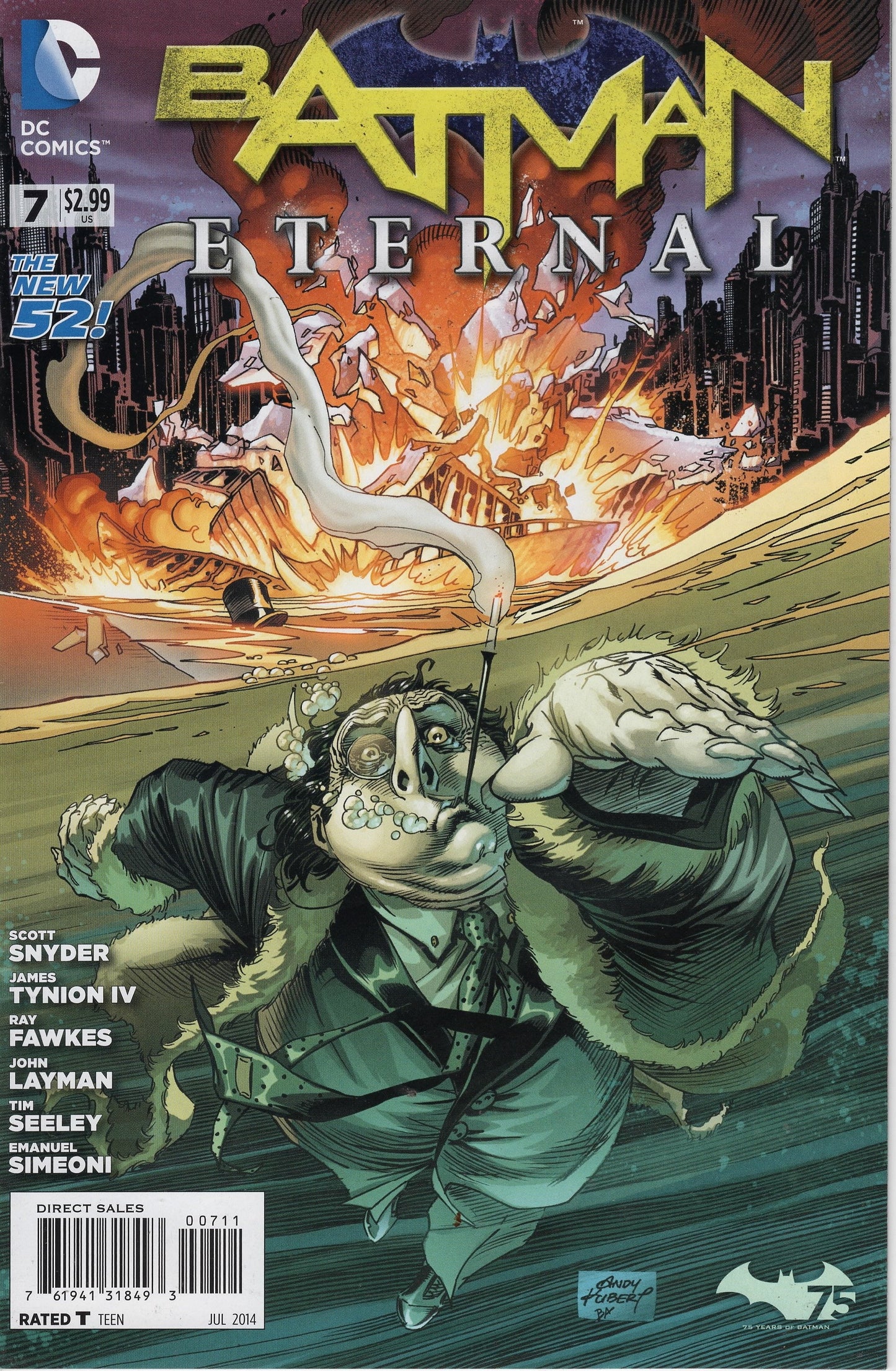 Batman Eternal #7 DC Comics (2014)