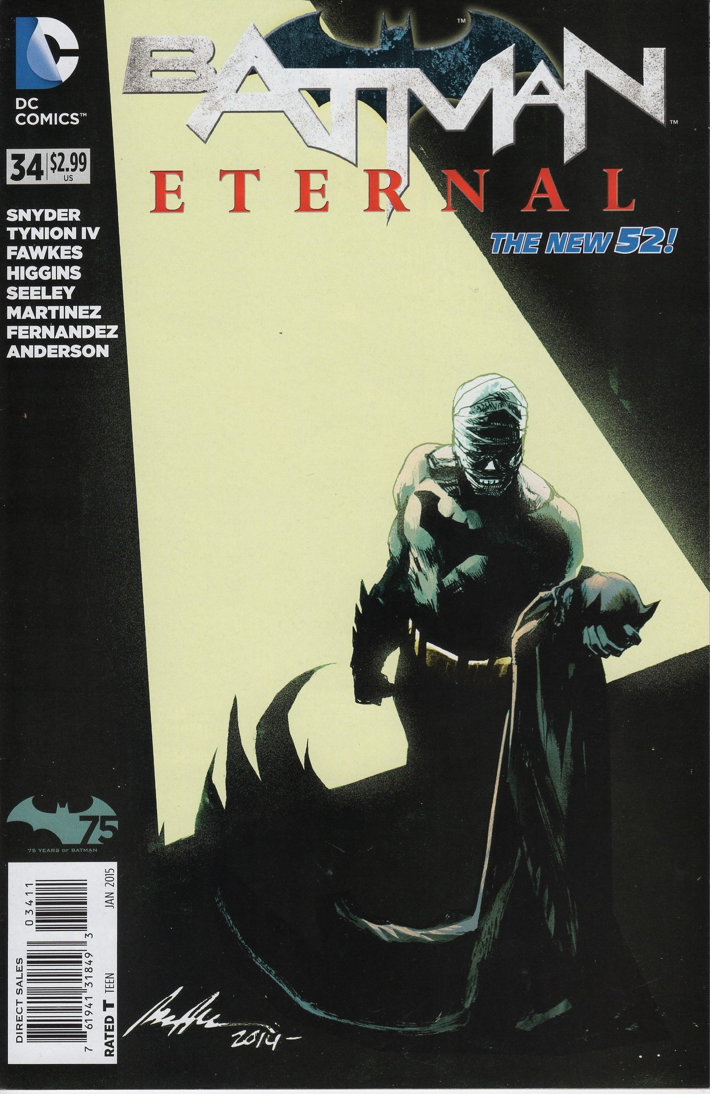 Batman Eternal #34 DC Comics (2014)