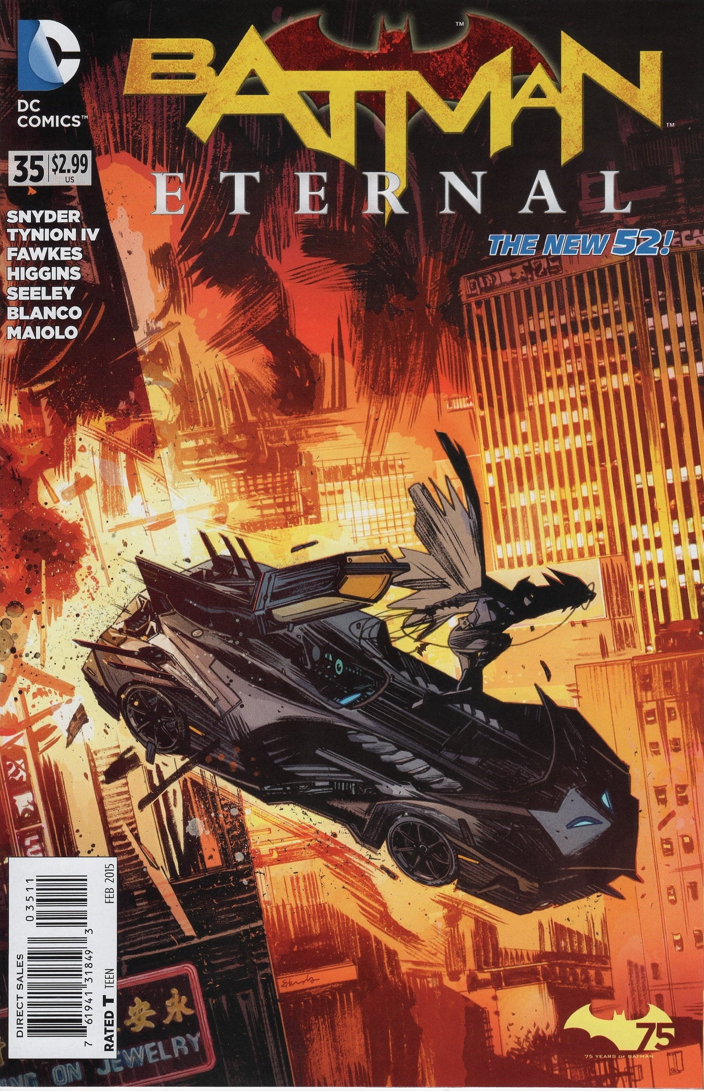 Batman Eternal #35 DC Comics (2014)