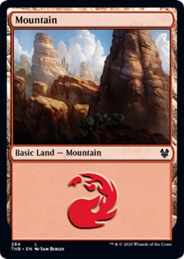 Theros Beyond Death 284 Mountain (Foil)