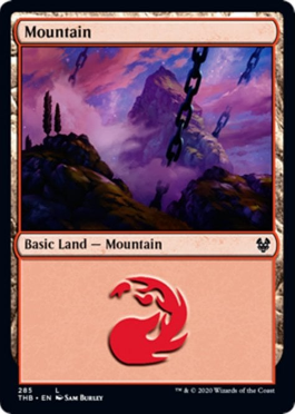 Theros Beyond Death 285 Mountain (Foil)