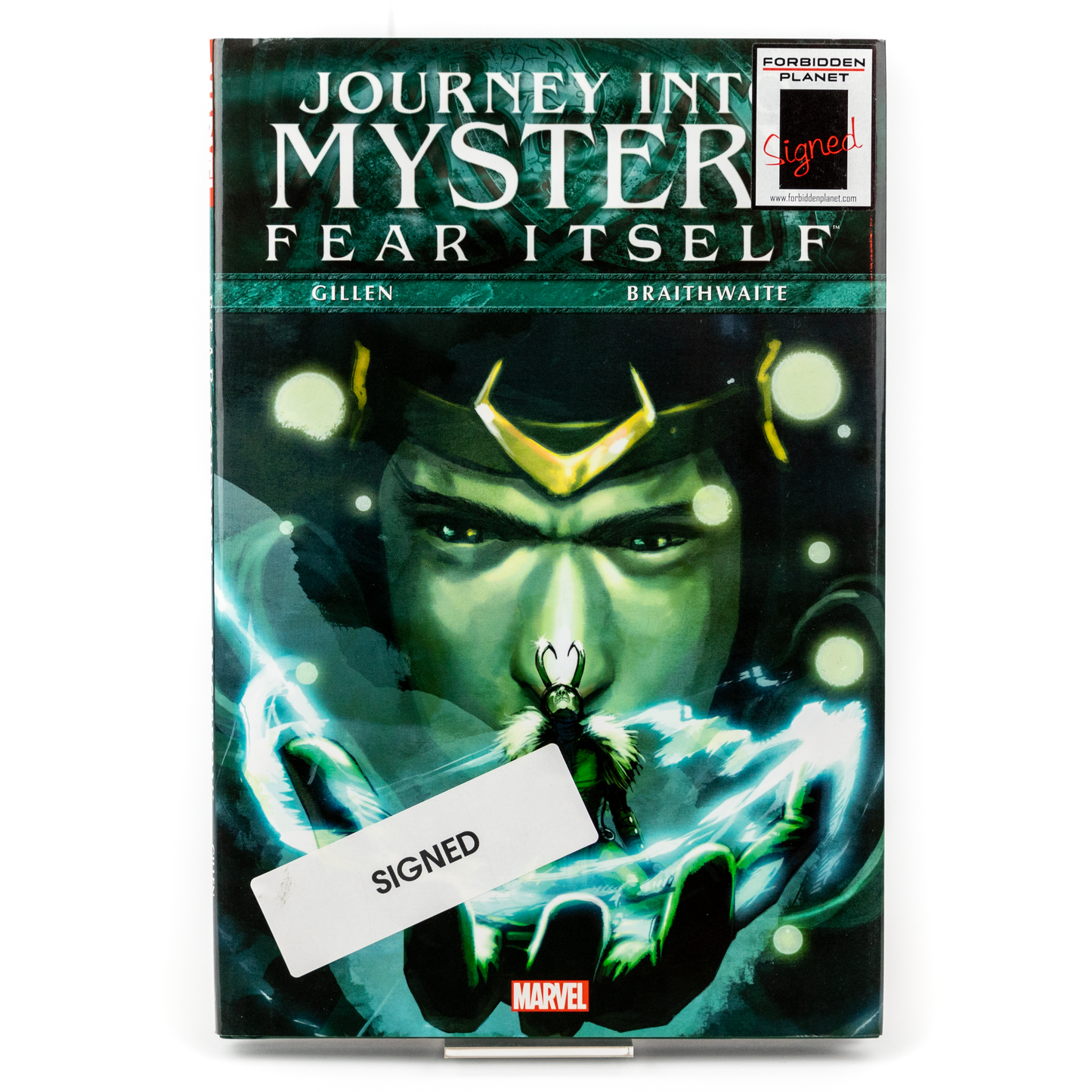 JOURNEY INTO MYSTERY FEAR ITSELF SIGNED BY Kieron Gillen MARVEL COMICS GRAPHIC NOVEL HARDBACK