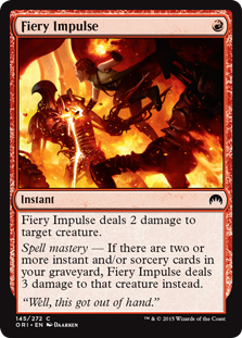 Magic Origins 145/272 Fiery Impulse