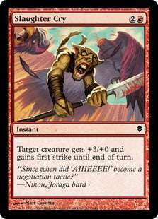 Zendikar 149/249 Slaughter Cry