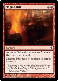 Zendikar 136/249 Magma Rift