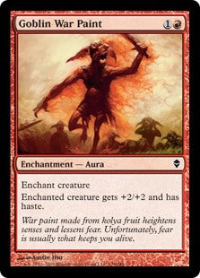 Zendikar 129/249 Goblin War Paint