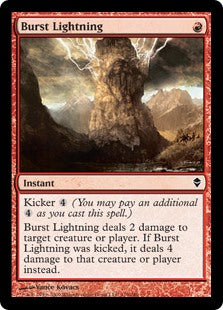 Zendikar 119/249 Burst Lightning