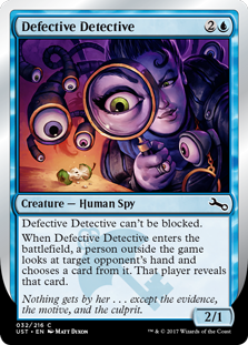 Unstable 032/216 Defective Detective