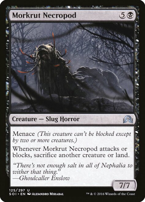 Shadows Over Innistrad 125/297 Morkrut Necropod