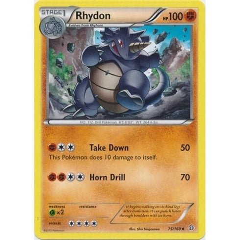 Primal Clash 075/160 Rhydon