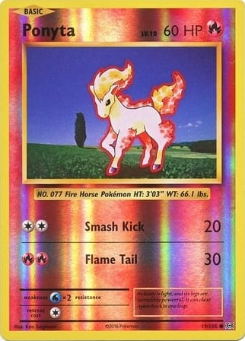 Evolutions 019/108 Ponyta (Reverse Holo)