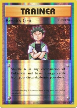 Evolutions 074/108 Brock's Grit (Reverse Holo)