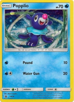 Sun & Moon Promo SM024 Popplio (Cosmos Holo)