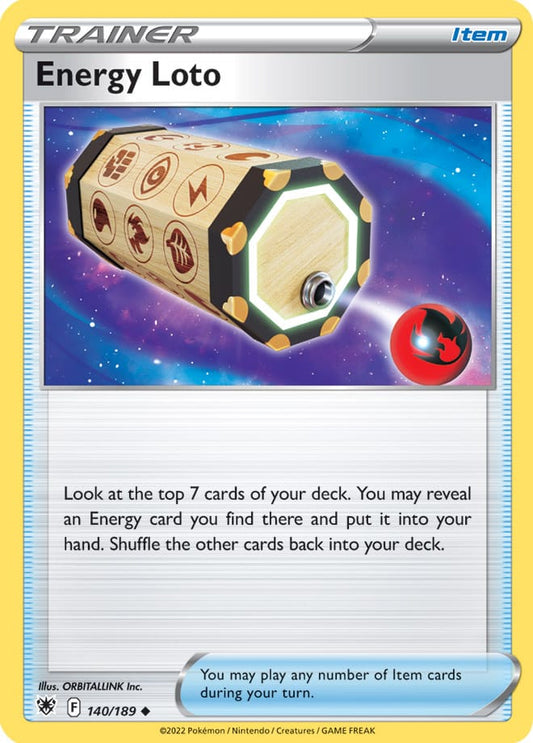 Astral Radiance 140/189 Energy Loto