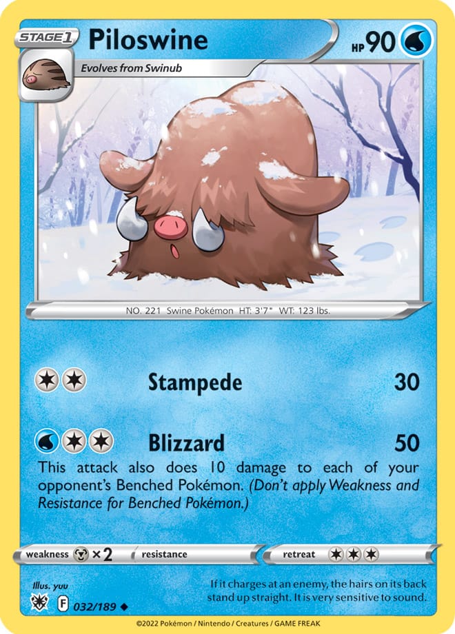 Astral Radiance 032/189 Piloswine