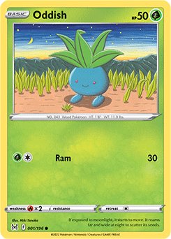 Lost Origin 001/196 Oddish