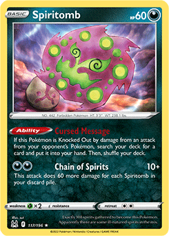 Lost Origin 117/196 Spiritomb