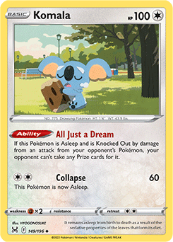 Lost Origin 149/196 Komala