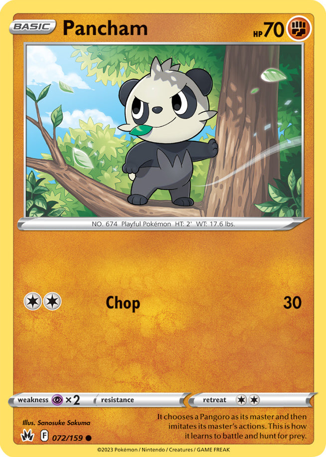 Crown Zenith 072/159 Pancham