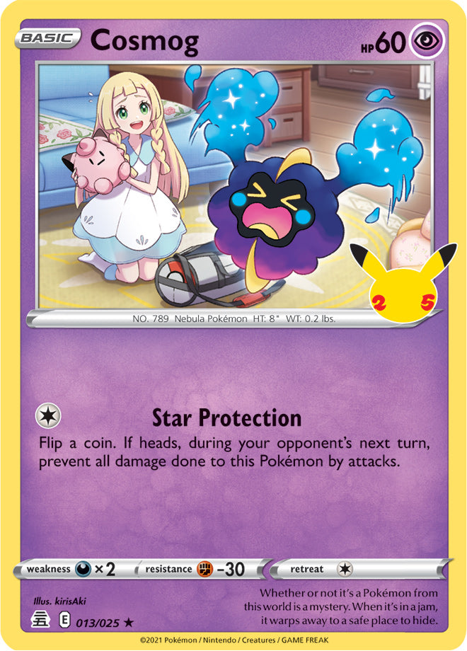 Celebrations 13/25 Cosmog (Holo)