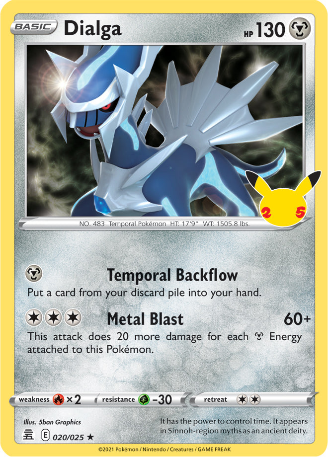 Celebrations 20/25 Dialga (Holo)