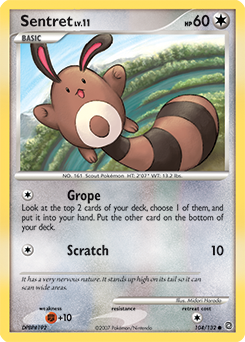 Secret Wonders 104/132 Sentret