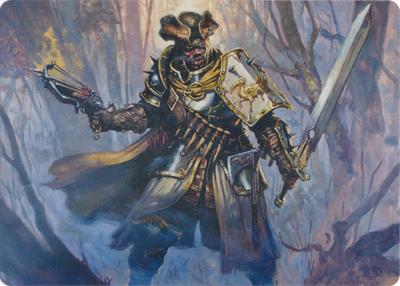 Innistrad Midnight Hunt Art Series 13/81 Brutal Cathar - Karl Kopinski