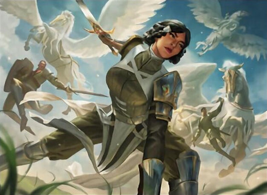 Dominaria United Art Series 13/81 Resolute Reinforcements - Billy Christian